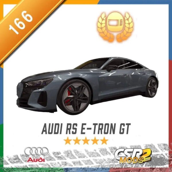 CSR2 AUDI RS E-TRON GT - CSR RACING 2 MODS