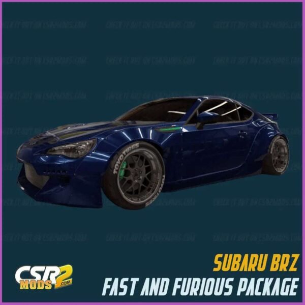 FAST AND FURIOUS 9 PACK - CSR RACING 2 MODS