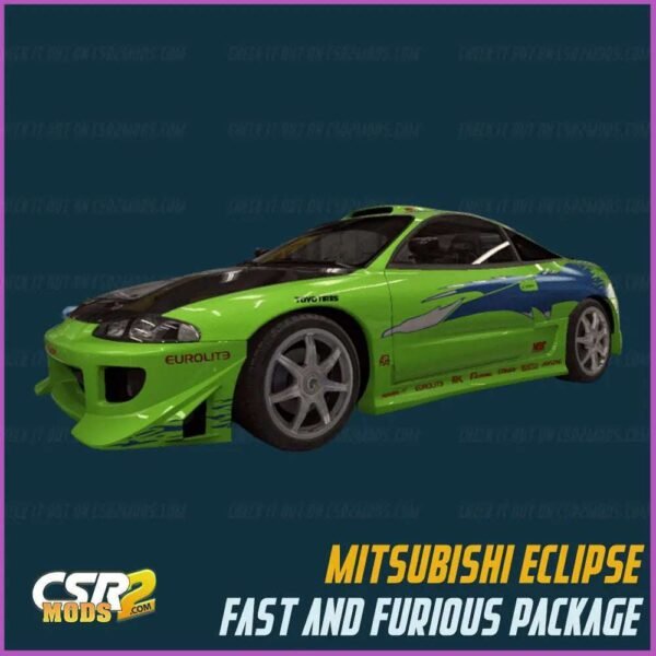 FAST AND FURIOUS 9 PACK - CSR RACING 2 MODS