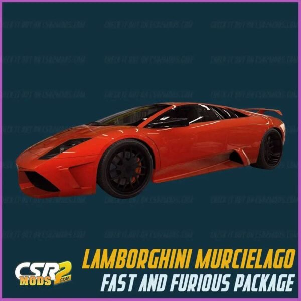 FAST AND FURIOUS 9 PACK - CSR RACING 2 MODS