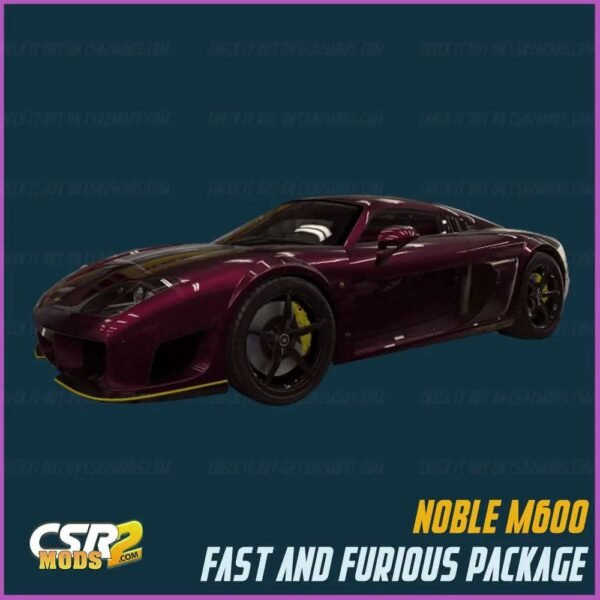 FAST AND FURIOUS 9 PACK - CSR RACING 2 MODS