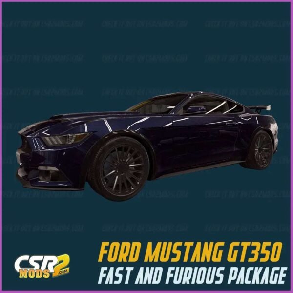 FAST AND FURIOUS 9 PACK - CSR RACING 2 MODS