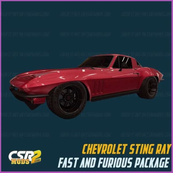 FAST AND FURIOUS 9 PACK - CSR RACING 2 MODS