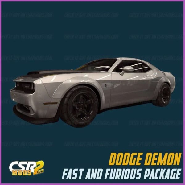 FAST AND FURIOUS 9 PACK - CSR RACING 2 MODS