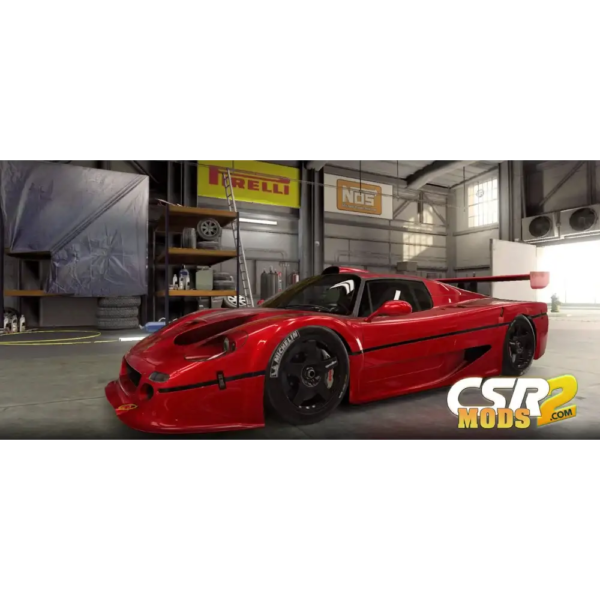 CSR2 FERRARI F50 GT PURPLE STAR’S - CSR RACING 2 MODS