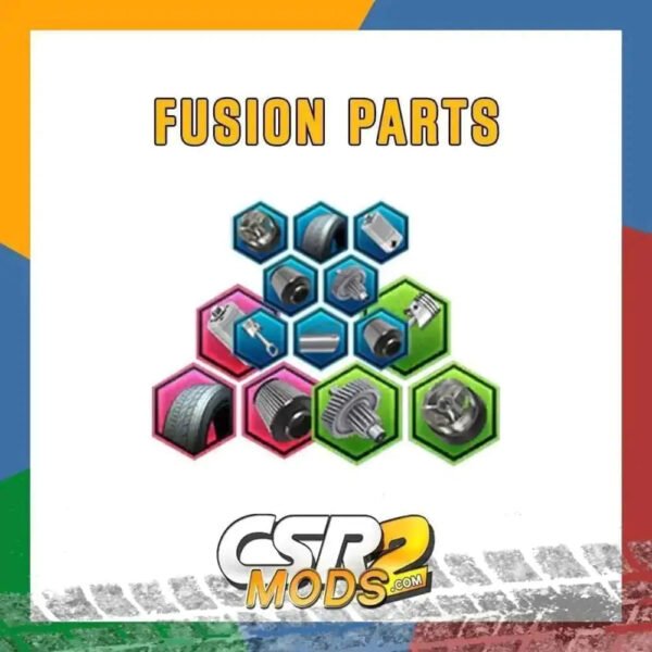 FUSION PARTS UPGRADES - CSR RACING 2 MODS