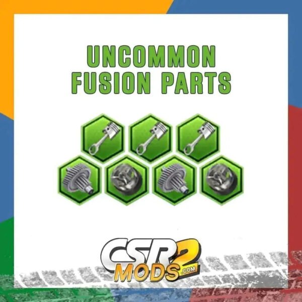 FUSION PARTS UPGRADES - CSR RACING 2 MODS