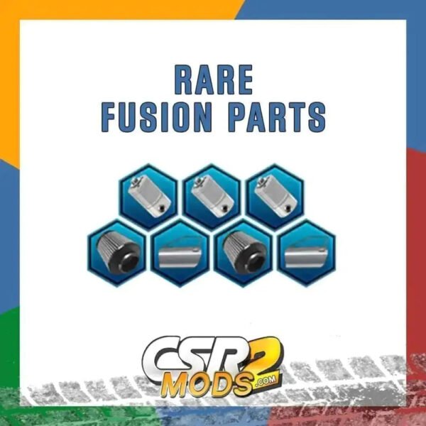 FUSION PARTS UPGRADES - CSR RACING 2 MODS