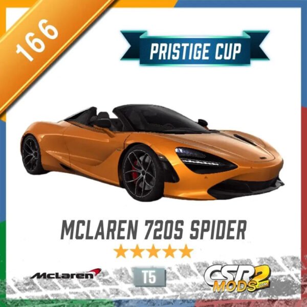 CSR2 MCLAREN 720S SPIDER - CSR RACING 2 MODS