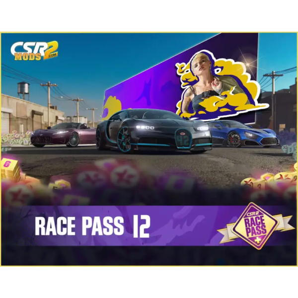 CSR2 RACE PASS SEASON 12 PREMIUM - CSR RACING 2 MODS