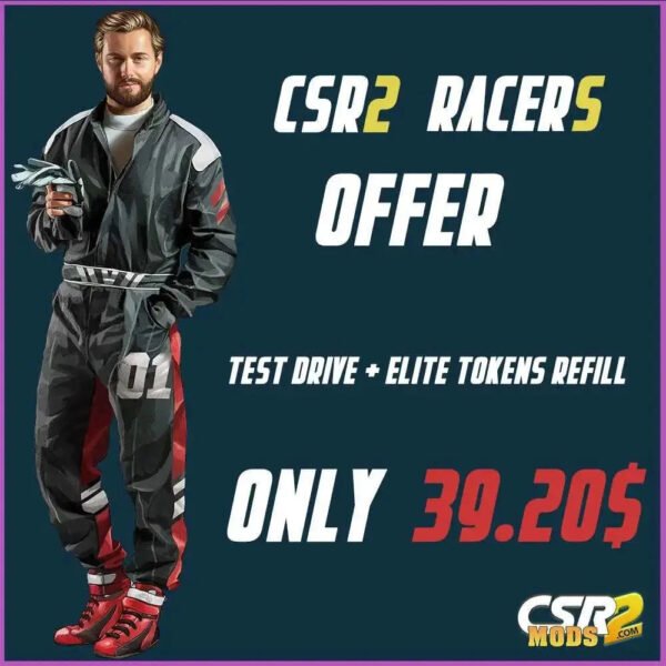 CSR2 RACERS PACKAGE - CSR RACING 2 MODS